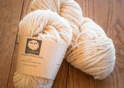 pelotes laine naturelle